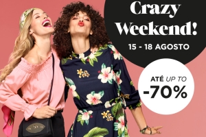 Crazy Weekend no Designer Outlet Algarve com descontos até 70%